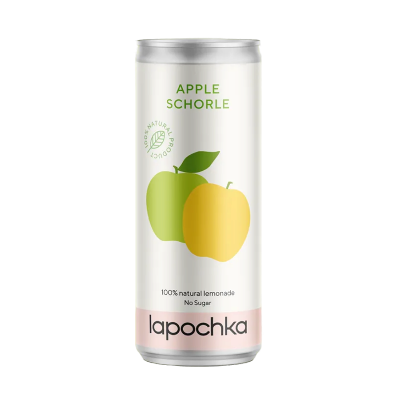 Лимонад "Яблочный шорли" Lapochka