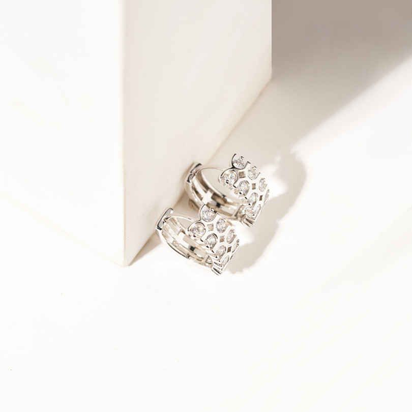 Серьги Isabella цвет серебро Verame